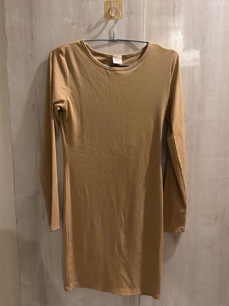 Classic Long Sleeve Casual Dress