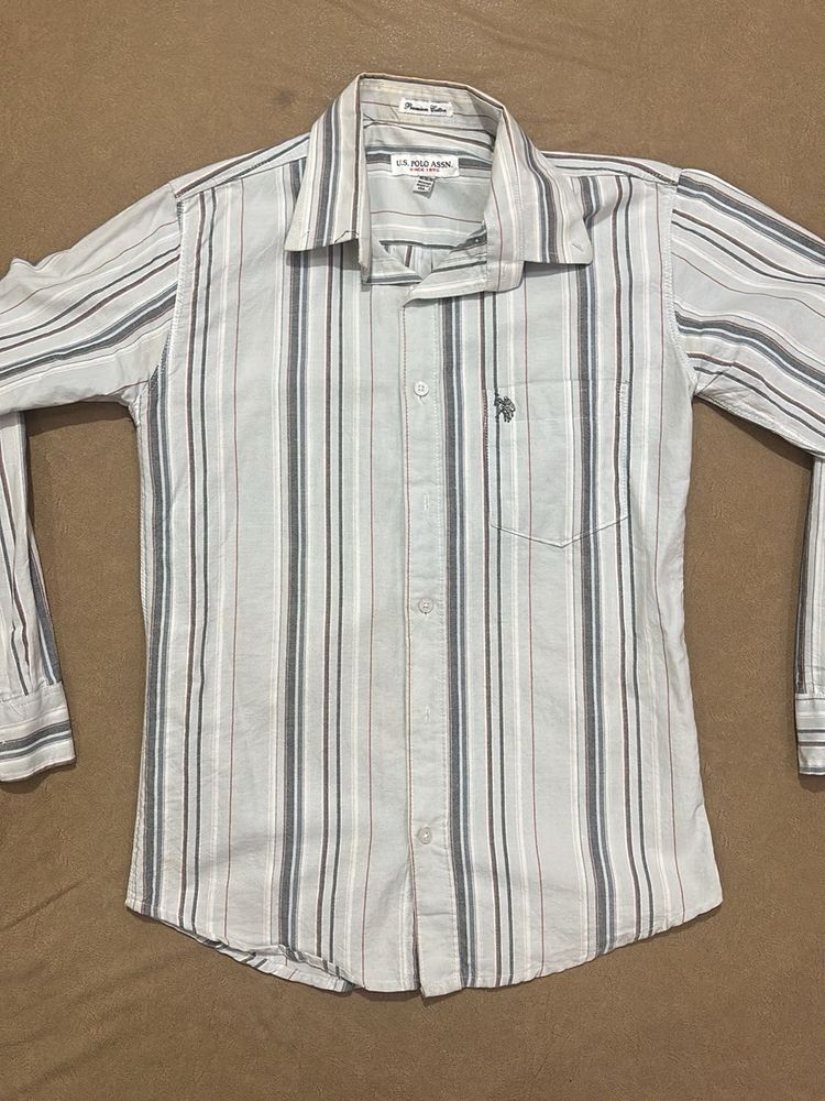 US polo shirt stripped