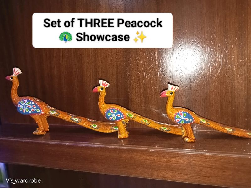 Beautiful Peacock Showpiece ✨