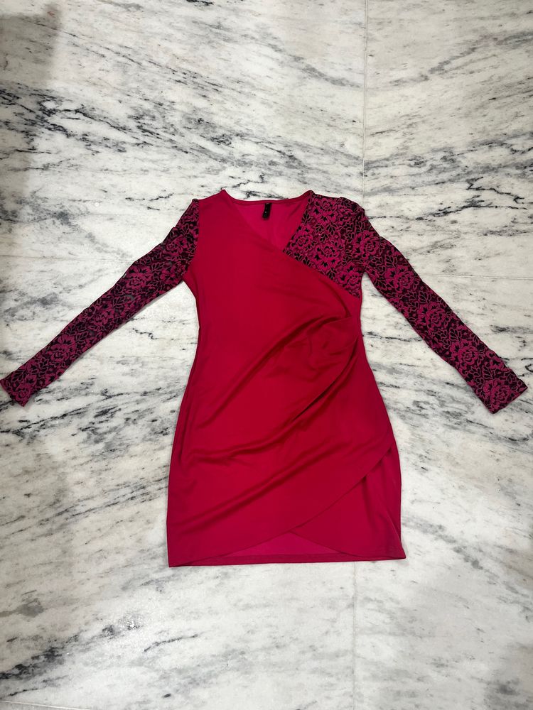 Pink Short Dress/ Top