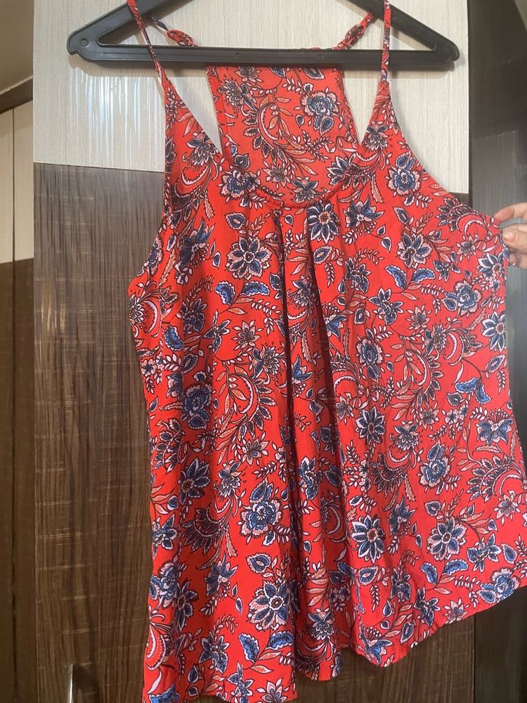 Boho Floral Print Cami Top