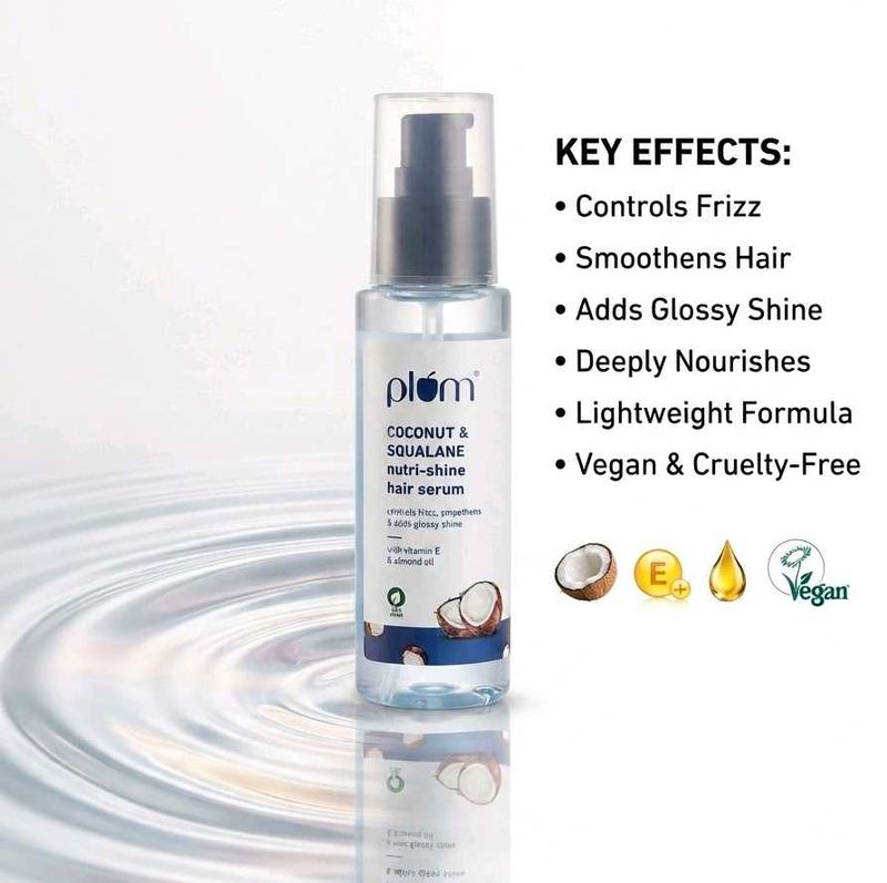 Plum Coconut Nutri-Shine Hair Serum