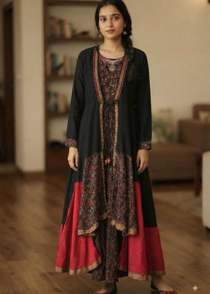 A-line kurti with surg perfect for S/M