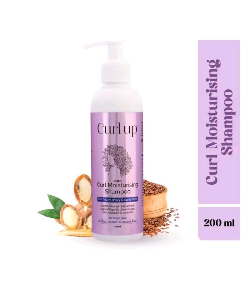 Curl Up Moisturising Shamp