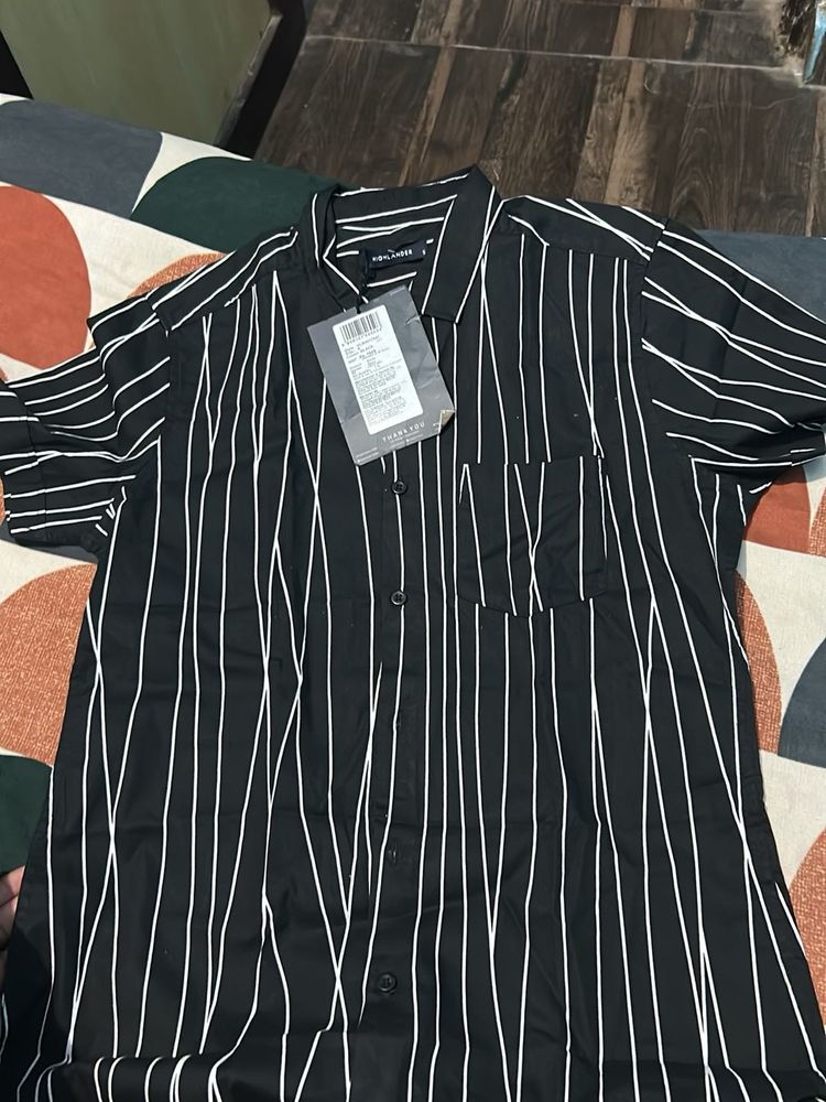 Men's Striped Casual Shirt
