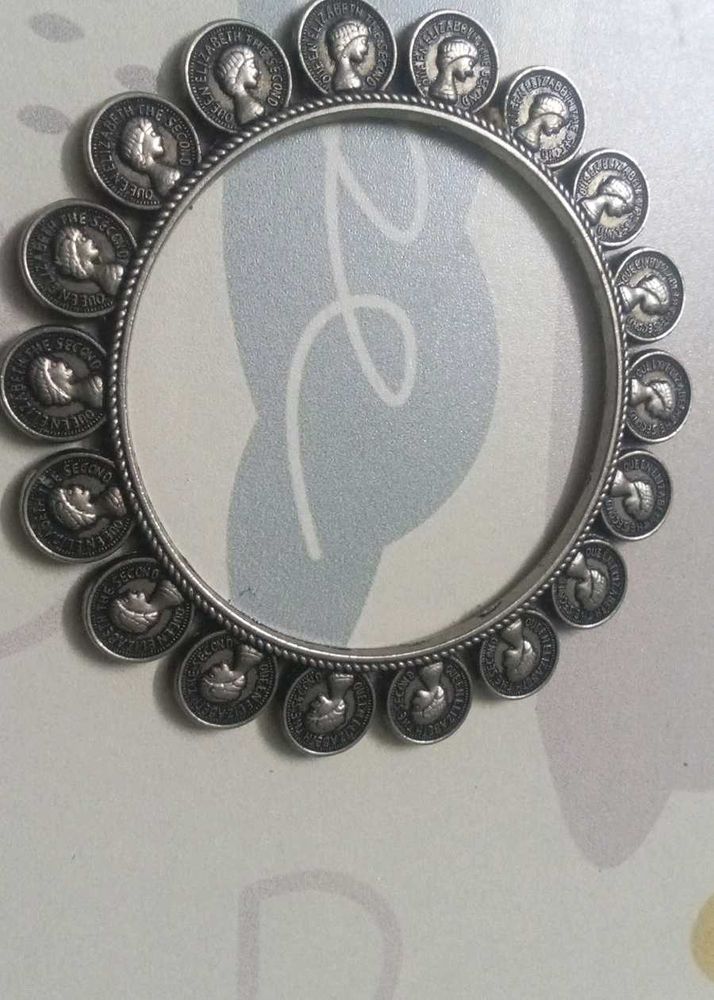 Unique Coin Bangle Bracelet