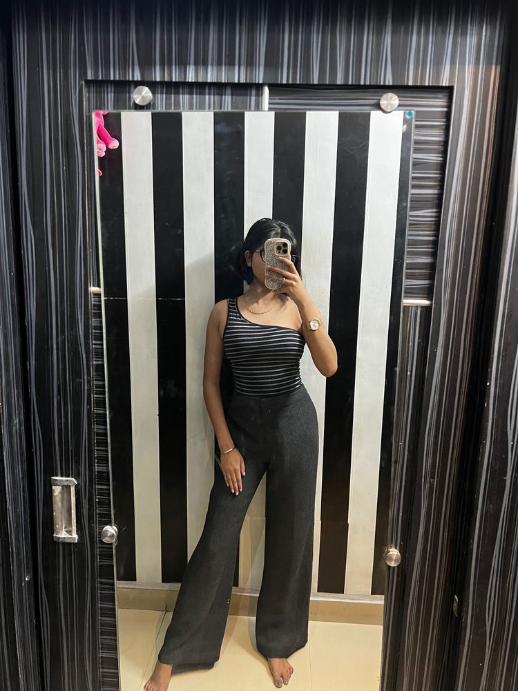 One Sided Bodysuit Top