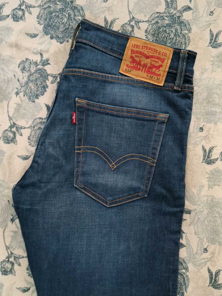 Levi's 512 Jeans Navy Blue for men
