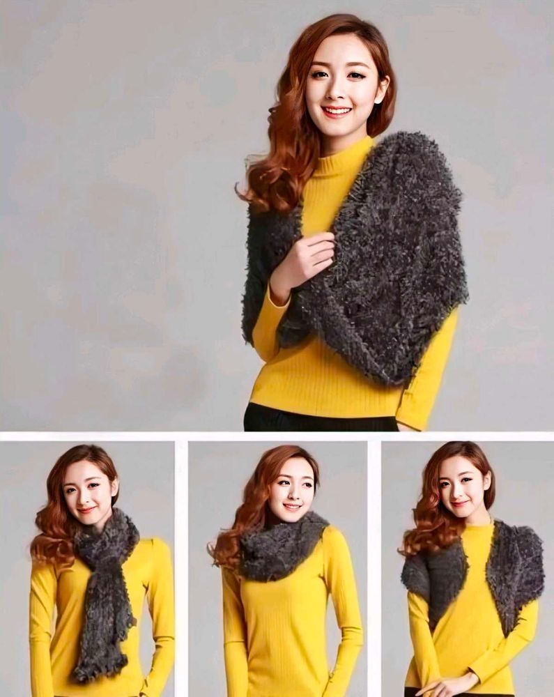 Fluffy Scarf