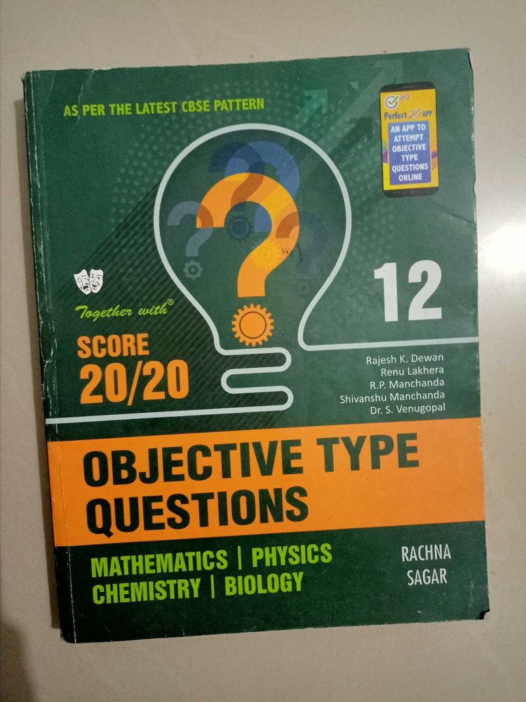 Objective Type Questions Class 12