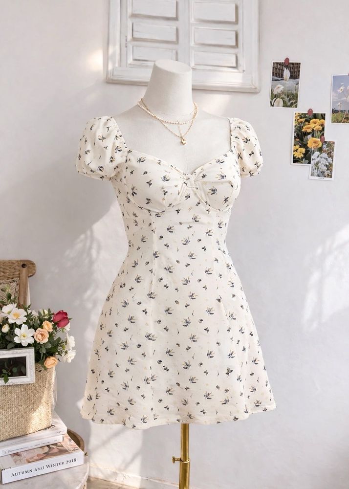Floral Off-Shoulder Summer Sundress