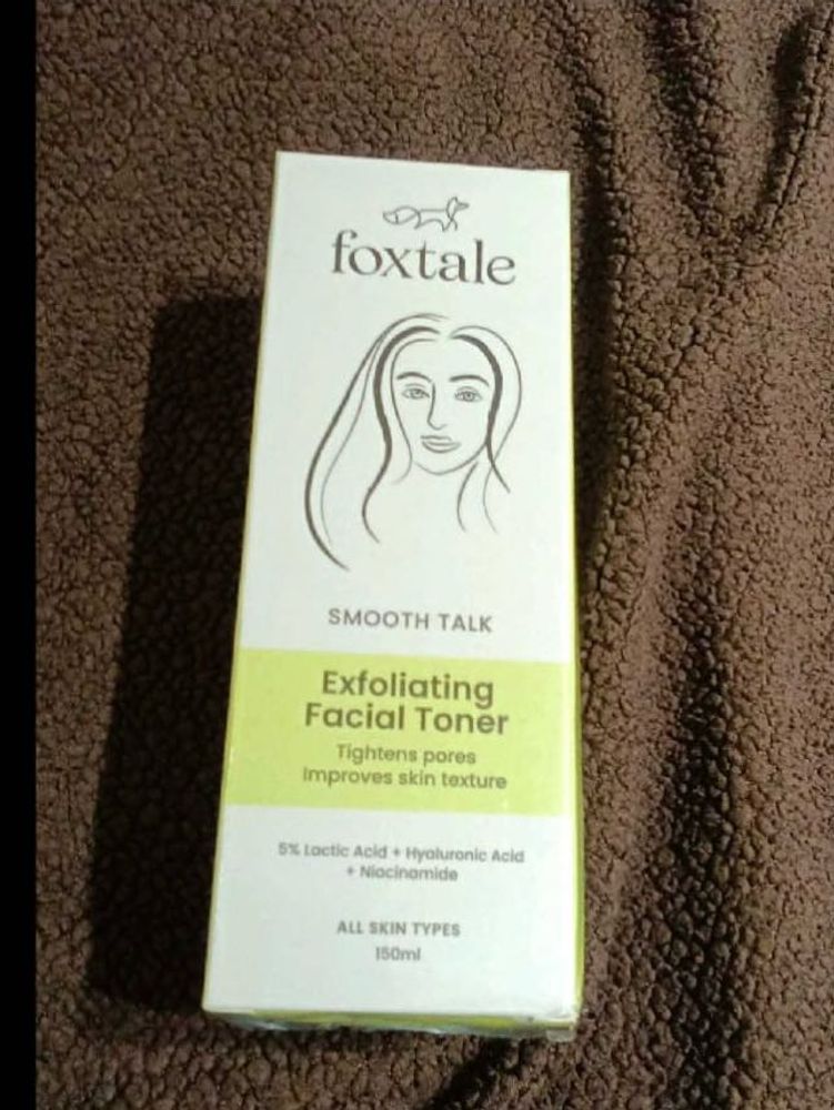 Foxtale Exfoliating Facial Toner