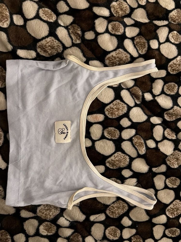 Cute Blue Baby Tank Top