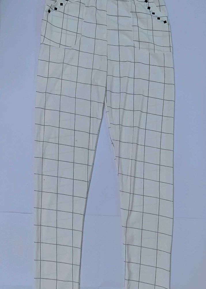 Off White Check Pants