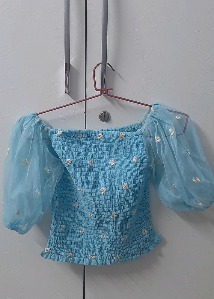 Cute Blue Top