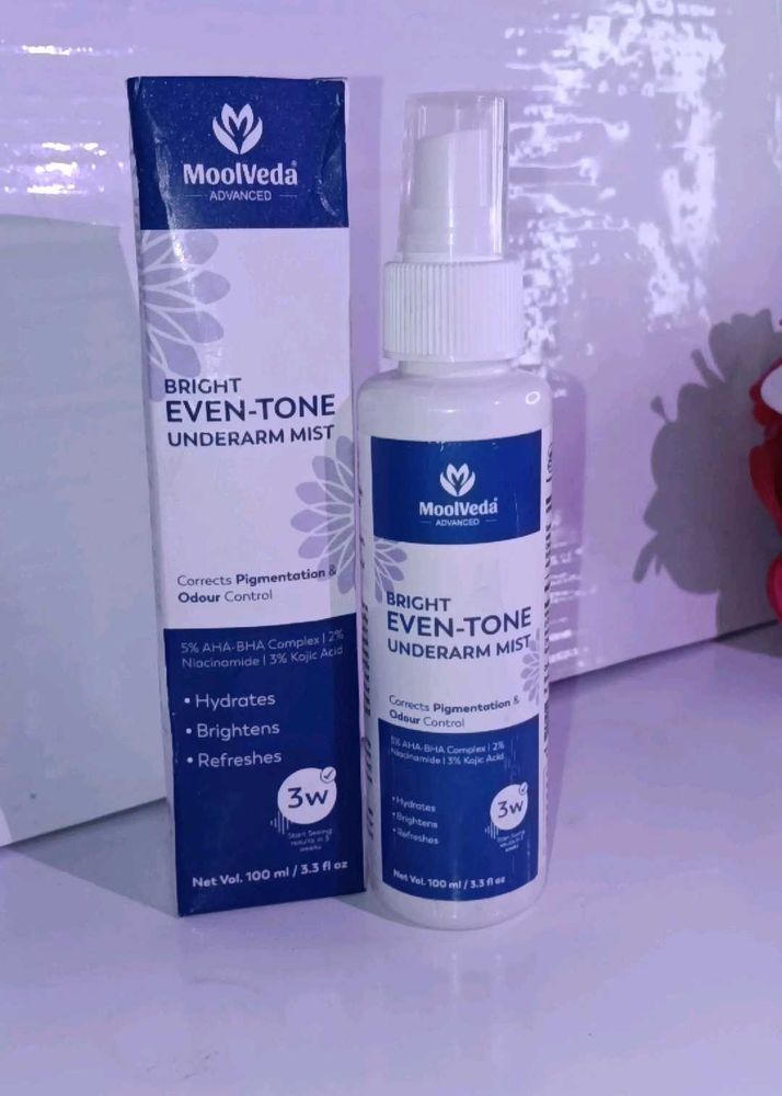 MoolVeda Bright Even-Tone Underarm Mist