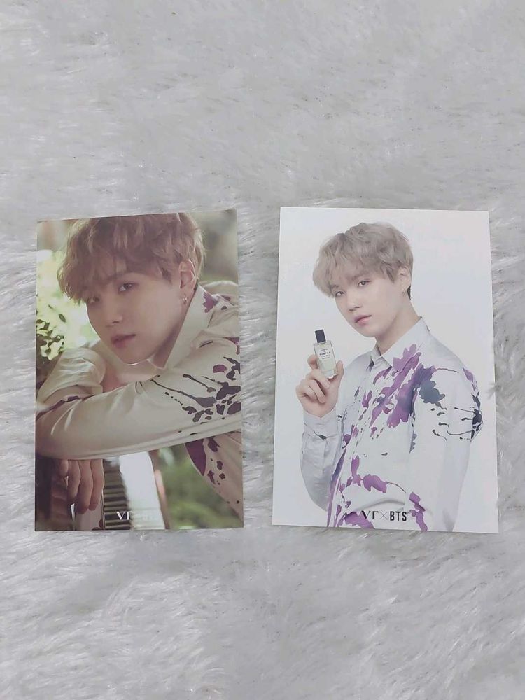 BTS Suga Official Postcards