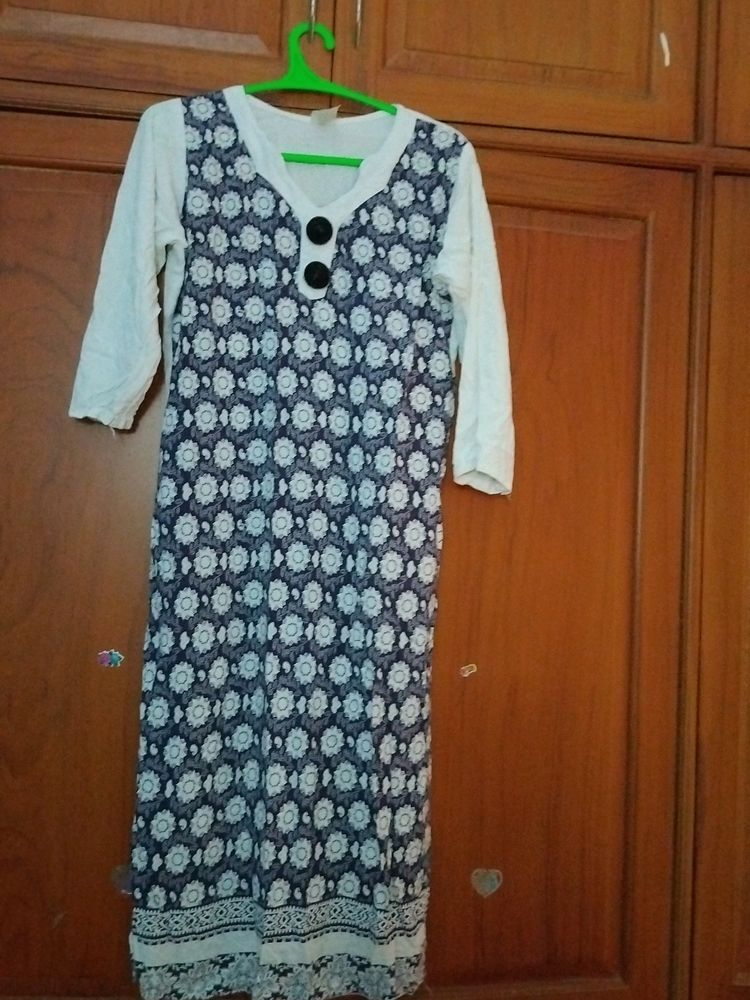 Blue Kurti 38 Inches