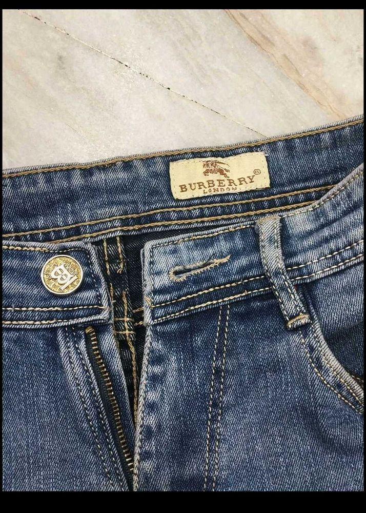 combo Barberry branded Denim Jeans