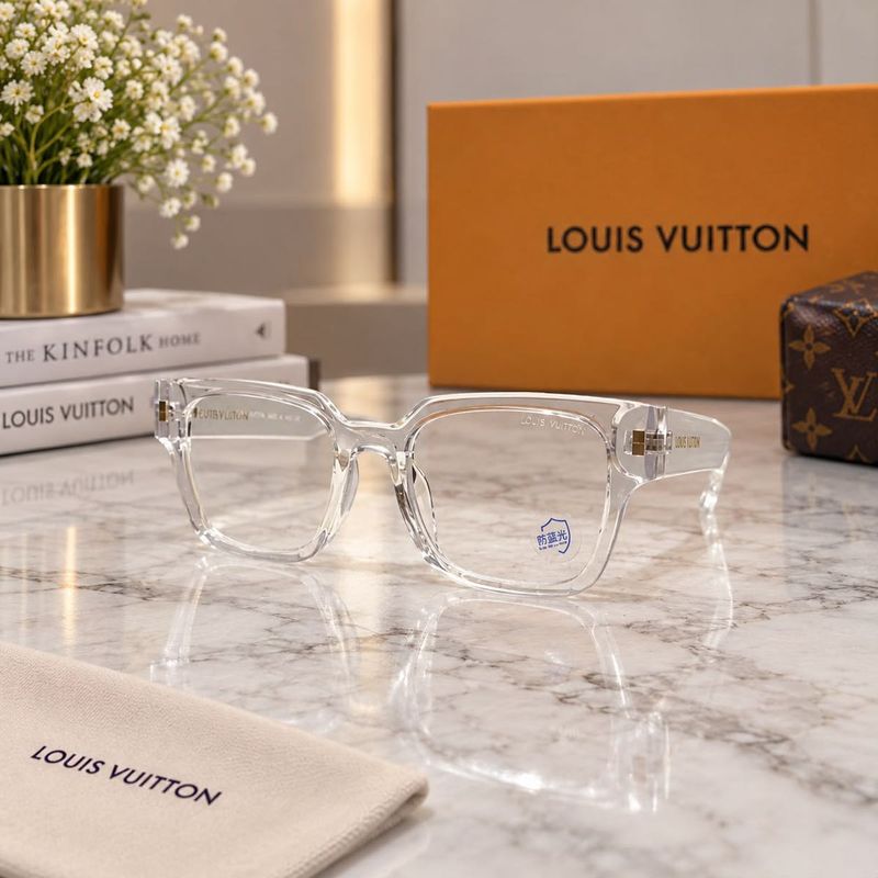 Louis Vuitton Clear Frame Eyeglasses