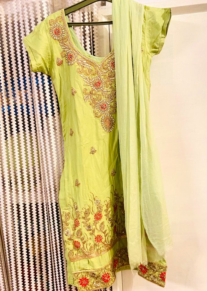 Pista Green Suit