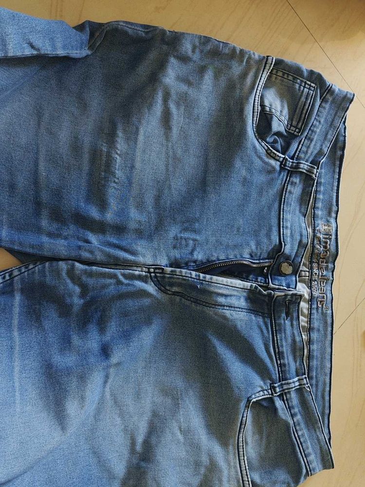 Men's Blue Denim Jeans