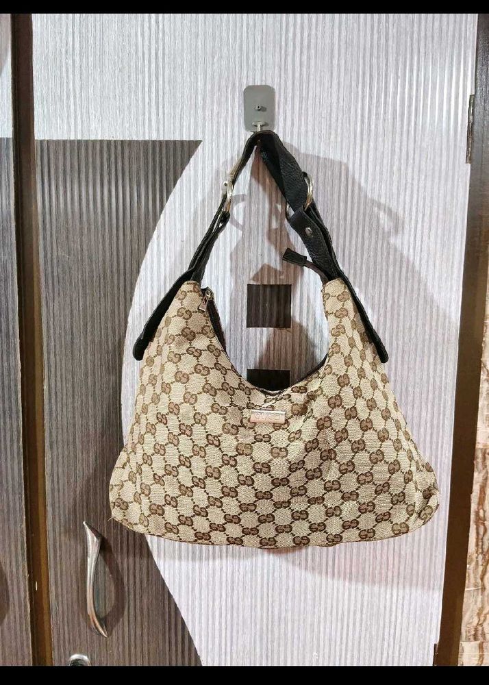 Gucci Monogram Hobo Bag