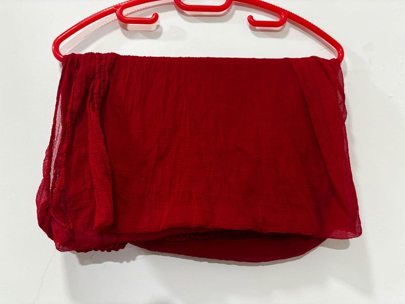 Rich Red Dupatta