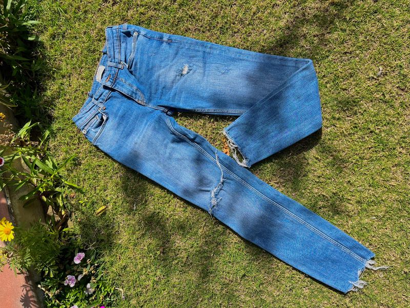 Zara Ripped Jeans