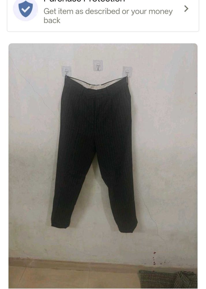 Classic Striped Men's Trousers