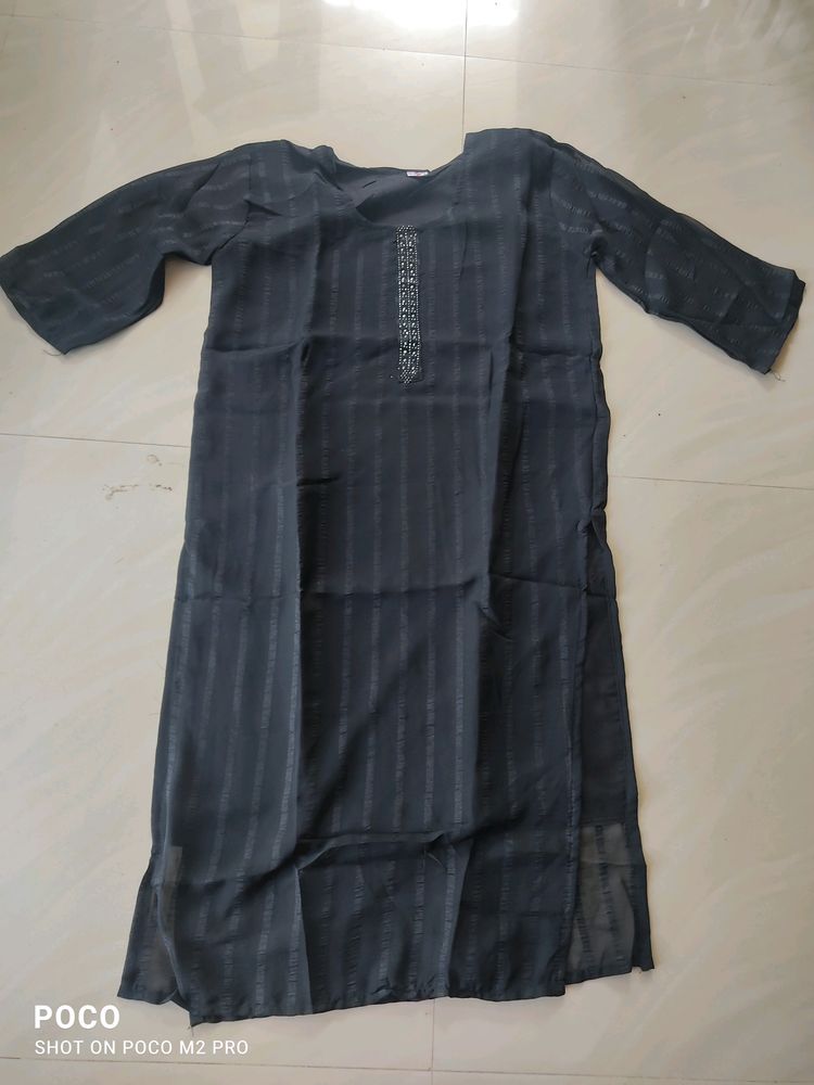 Long Straight Kurti