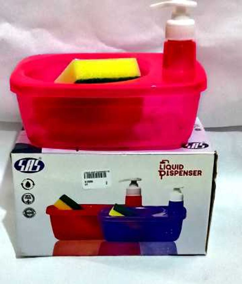 Kitchen Sink Organizer with Liquid Dispenser