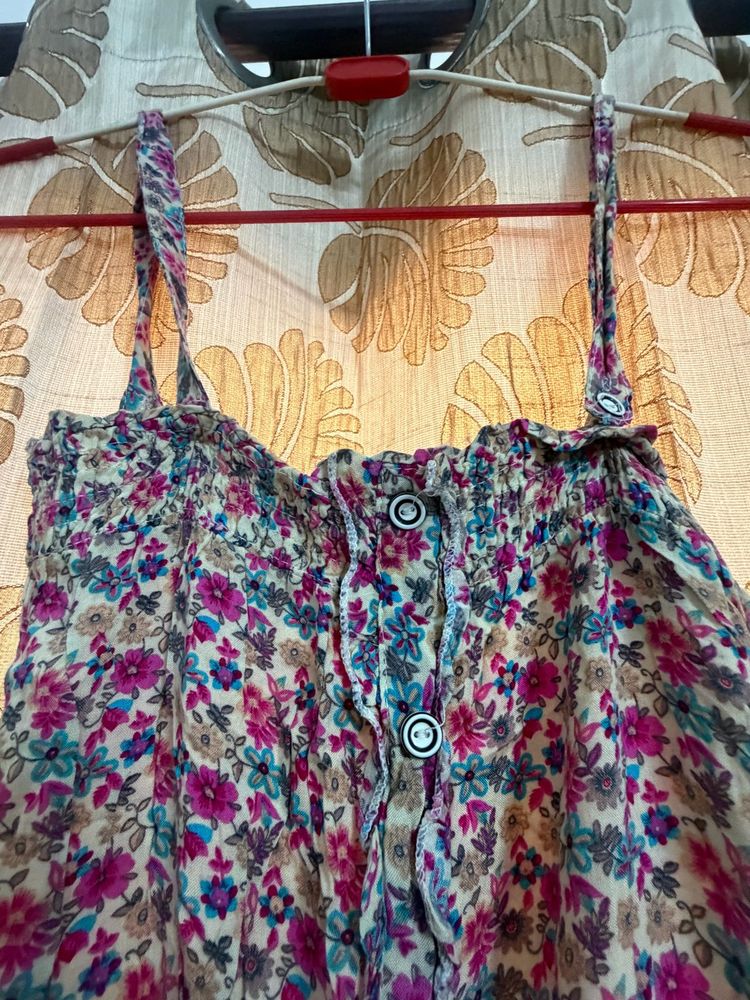Floral Print Summer Dress