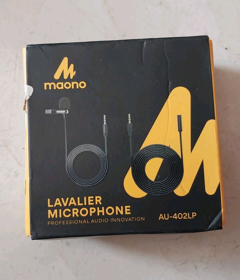 New Maono Collar Mic For YouTube Recording