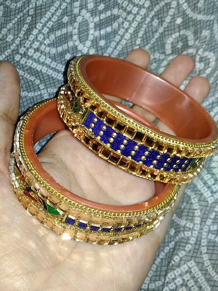 Navratri Vibrant Peacock Bangle