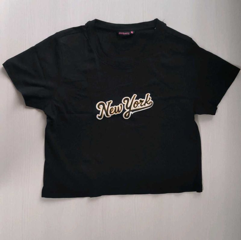 Black New York Tee