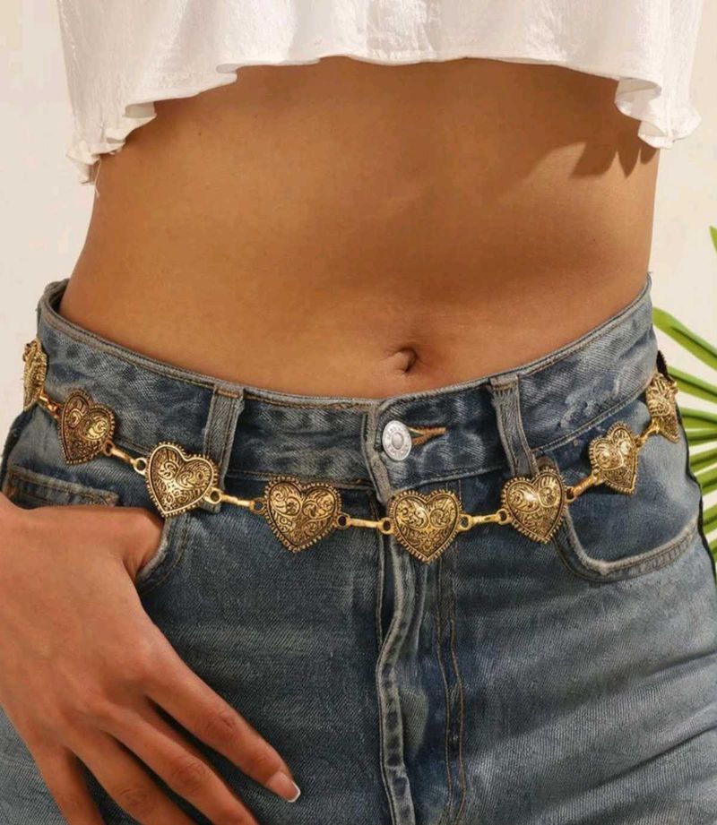 Heart Chain Belt
