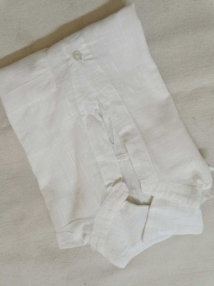 Classic White linen shirt