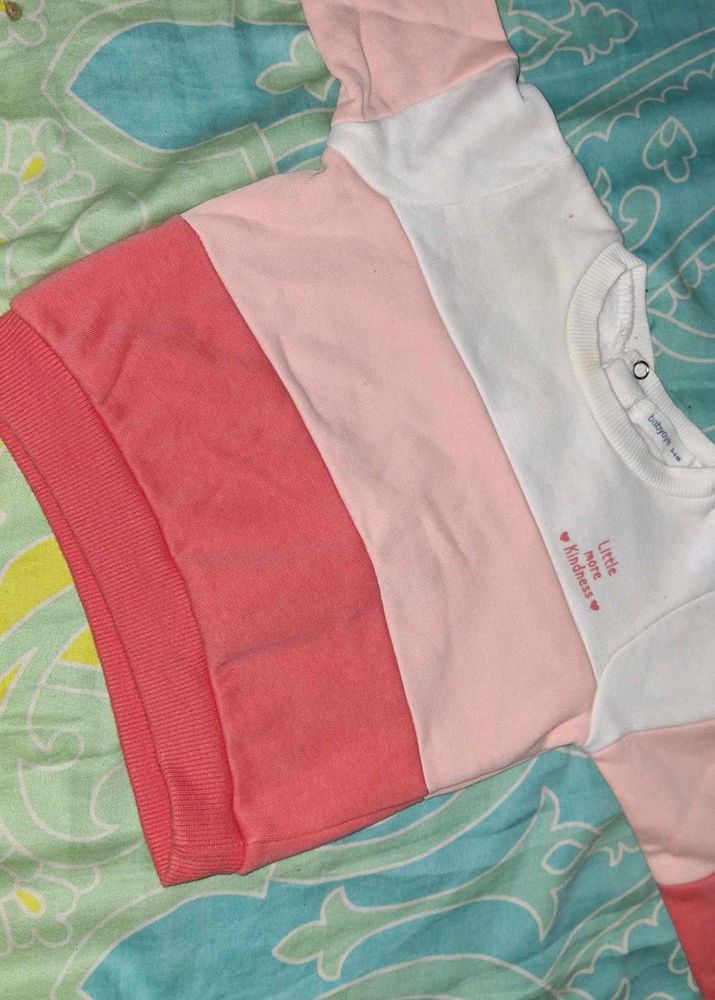 Baby Girls Colorblock Sweatshirt