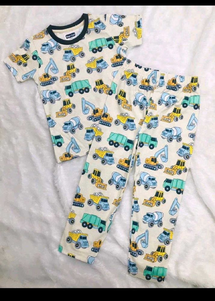 Construction Pajama Set