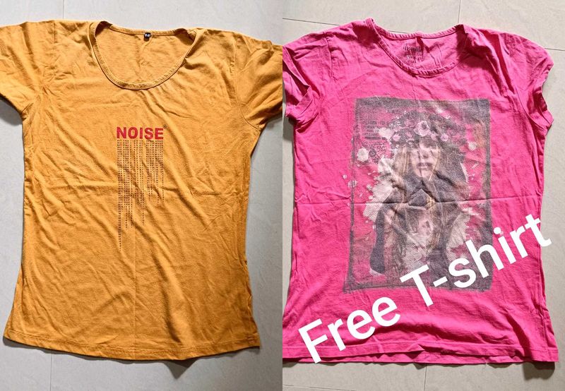 Mustard Yellow T-shirt For Women 💃✅