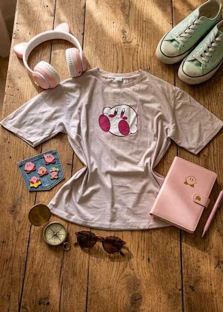 Cute Kirby Graphic T-Shirt