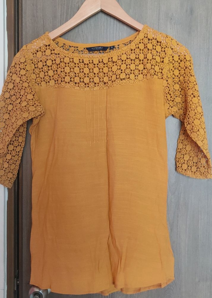 Mustard Yellow Top