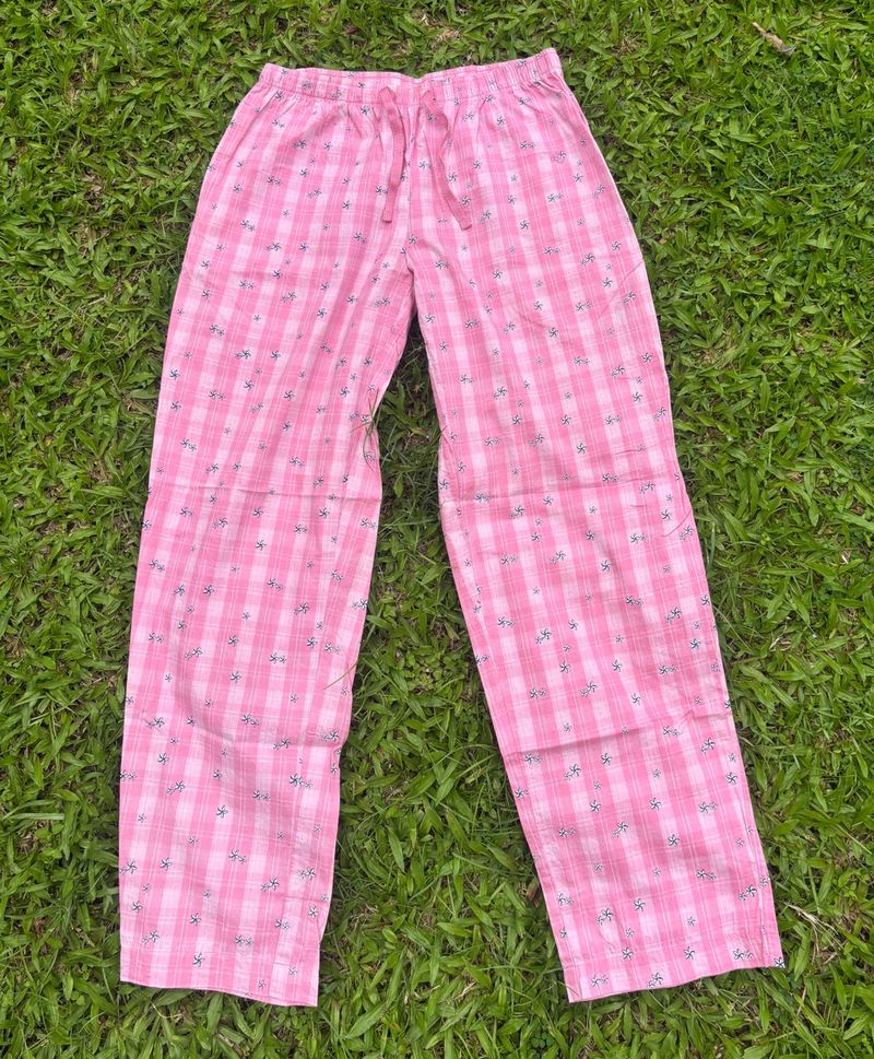 Jockey Pink Plaid Pajama Pants