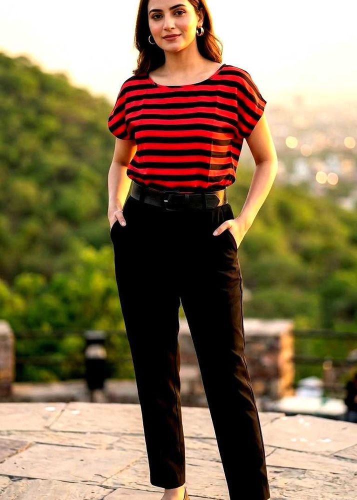 New Vibrant Trendy Top