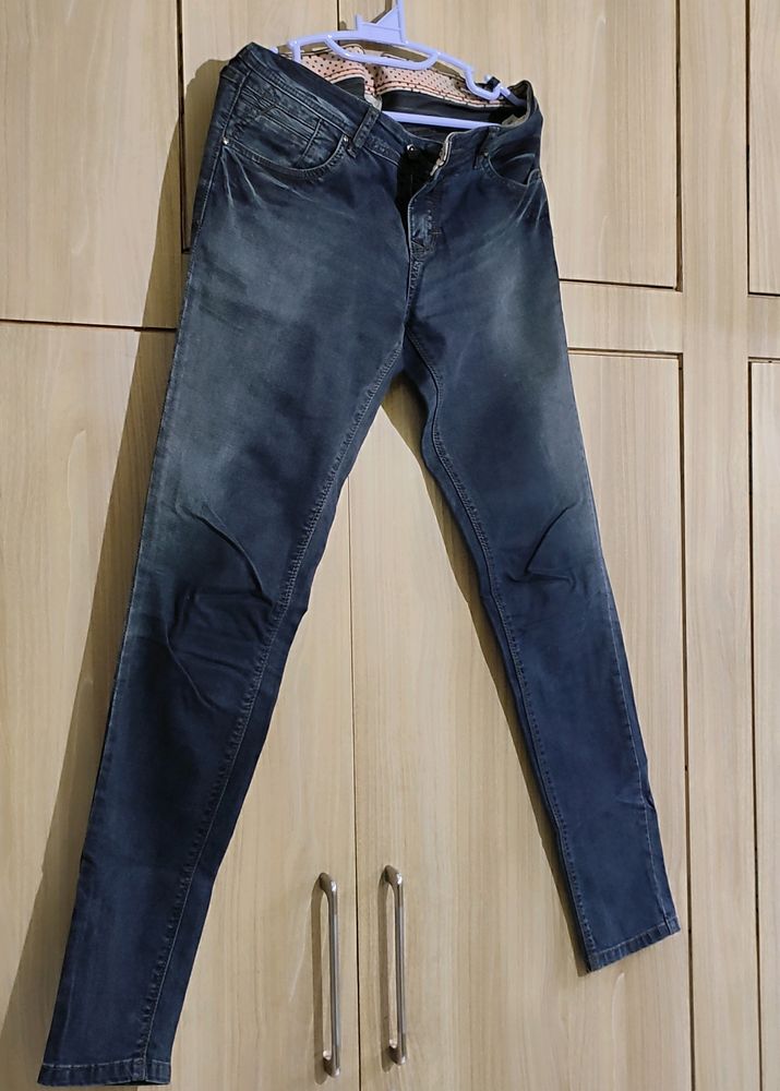 Recap Black Shaded Jeans