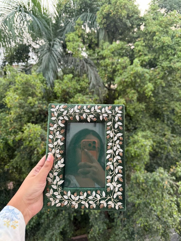 Embroidered Photo Frame