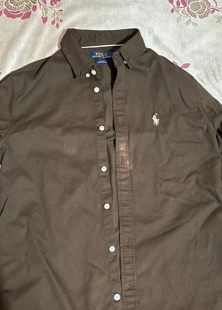 Polo Ralph Lauren Classic Fit Brown Shirt
