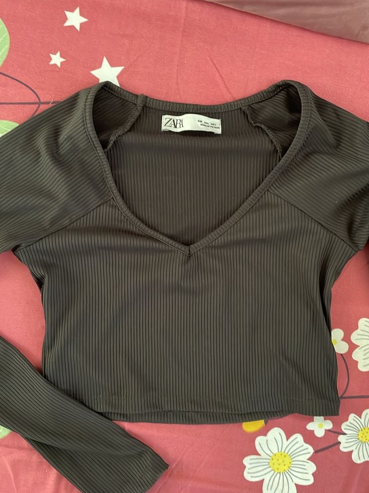 Zara Black Top