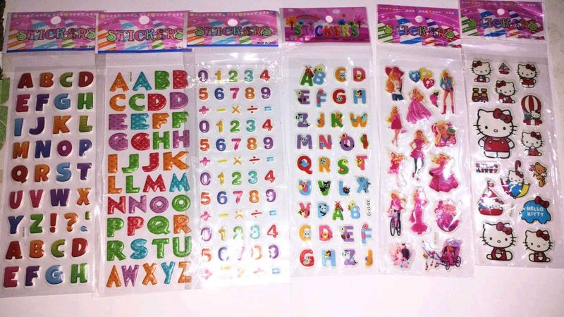 10 Packs of Fun Sticker
